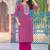 Women Bandhani Printed Regular Sequinned Kurta with Trousers & Dupatta