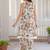 Printed Off White Cotton Co Ords for Women