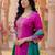 Women Ethnic Motifs Embroidered Regular Thread Work Kurta with Patiala & With Dupatta