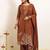 Women Ethnic Motifs Regular Kurta with Trousers & With Dupatta