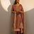Women Ethnic Motifs Regular Kurta with Trousers & With Dupatta