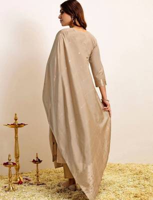 Women Regular Kurta with Trousers & With Dupatta 2