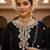 Women Ethnic Motifs Embroidered Regular Thread Work Velvet Kurta with Trousers & With Dupatta