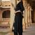 Women Ethnic Motifs Embroidered Regular Thread Work Velvet Kurta with Trousers & With Dupatta