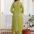 Women Ethnic Motifs Embroidered Regular Kurta with Trousers & With Dupatta