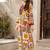 Printed Beige Cotton Blend Co Ords for Women