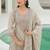 Women Ethnic Motifs Embroidered Regular Chikankari Pure Cotton Kurta with Trousers & With Dupatta