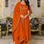 Women Ethnic Motifs Embroidered Empire Thread Work Kurta with Trousers & With Dupatta