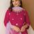 Women Embroidered Regular Thread Work Kurta with Trousers & With Dupatta