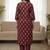 Women Ethnic Motifs Printed Regular Kurta with Trousers & With Dupatta