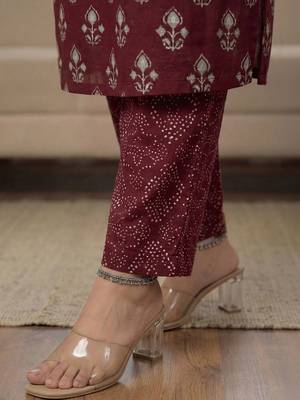 Women Ethnic Motifs Printed Regular Kurta with Trousers & With Dupatta 7