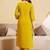 Women Ethnic Embroidered Regular Sequinned Kurta with Trousers & With Dupatta