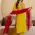 Women Ethnic Embroidered Regular Sequinned Kurta with Trousers & With Dupatta