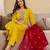 Women Ethnic Embroidered Regular Sequinned Kurta with Trousers & With Dupatta