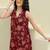 Printed Brown Cotton Co Ords for Women