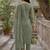 Women Ethnic Motifs Embroidered Regular Kurta with Trousers & With Dupatta