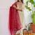 Women Floral Embroidered Regular Thread Work Kurta with Trousers & With Dupatta