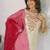 Women Floral Embroidered Regular Thread Work Kurta with Trousers & With Dupatta