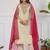 Women Floral Embroidered Regular Thread Work Kurta with Trousers & With Dupatta