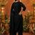 Women Floral Embroidered Regular Thread Work Kurta with Palazzos & With Dupatta