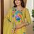 Women Floral Printed Regular Kurta with Trousers & With Dupatta