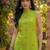 Embroidered Light Lime Green Viscose Rayon Co Ords for Women