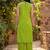 Embroidered Light Lime Green Viscose Rayon Co Ords for Women