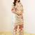 Floral Printed Off White Viscose Rayon Co Ords for Women