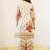 Floral Printed Off White Viscose Rayon Co Ords for Women