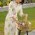 Printed Off White Cotton Blend Co Ords for Women