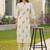 Printed Off White Cotton Blend Co Ords for Women