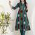 Printed Dusty Teal Blue Viscose Rayon Co Ords for Women