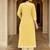 Floral Woven Design Straight Kurta With Trousers & Dupatta