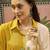 Embroidered Mustard Cotton Blend Co Ords for Women