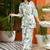 Digital Printed Off White Rayon Co Ords for Women