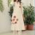 Embroidered Off White Cotton Blend Co Ords for Women