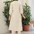 Embroidered Off White Cotton Blend Co Ords for Women