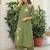 Embroidered Pista Green Viscose Rayon Co Ords for Women