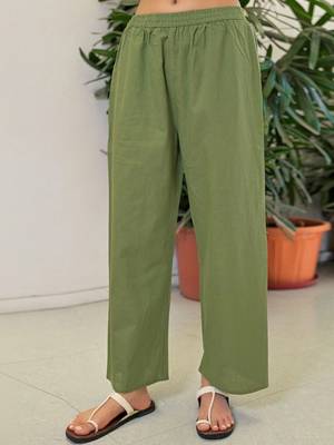 Embroidered Pista Green Viscose Rayon Co Ords for Women 4