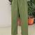 Embroidered Pista Green Viscose Rayon Co Ords for Women