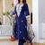 Women Floral Embroidered Kurta with Palazzo & Dupatta