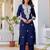 Women Floral Embroidered Kurta with Palazzo & Dupatta