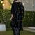 Women Ethnic Motifs Embroidered Regular Thread Work Velvet Kurta with Trousers & With Dupatta