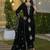 Women Ethnic Motifs Embroidered Regular Thread Work Velvet Kurta with Trousers & With Dupatta
