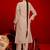 Women Ethnic Motifs Embroidered Regular Thread Work Pure Cotton Kurta with Trousers & With Dupatta