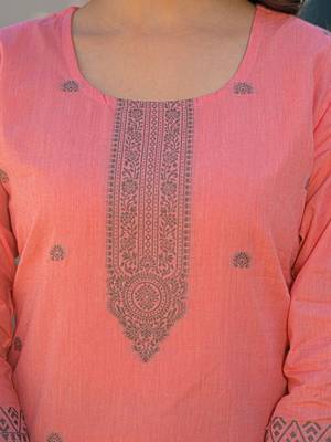 Women Ethnic Motifs Printed Regular Kurta with Trousers & With Dupatta 4