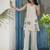 Embroidered Off White Cotton Blend Co Ords for Women