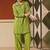 Embroidered Lime Green Viscose Rayon Co Ords for Women
