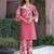 Printed Dusty Pink Cotton Co Ords for Women