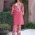 Printed Dusty Pink Cotton Co Ords for Women